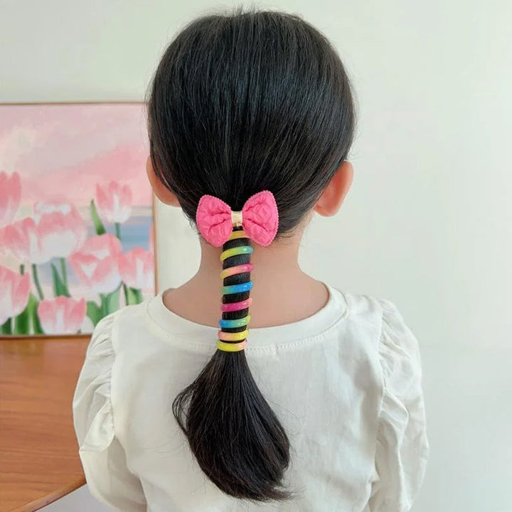 Lisslune | Colorful Telephone Cable Hair Ties