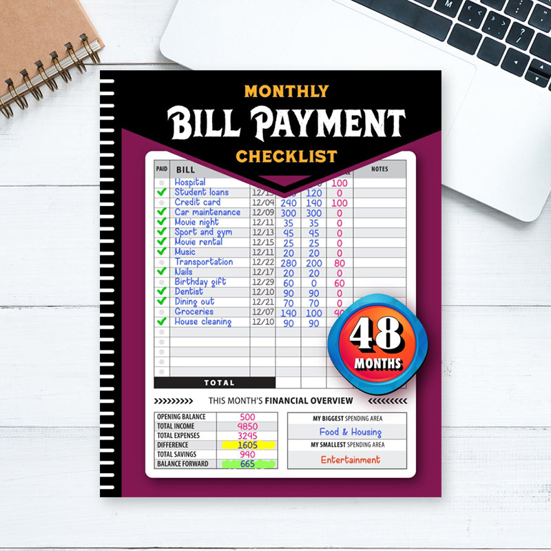 Lisslune | Invoice Payment Management Book