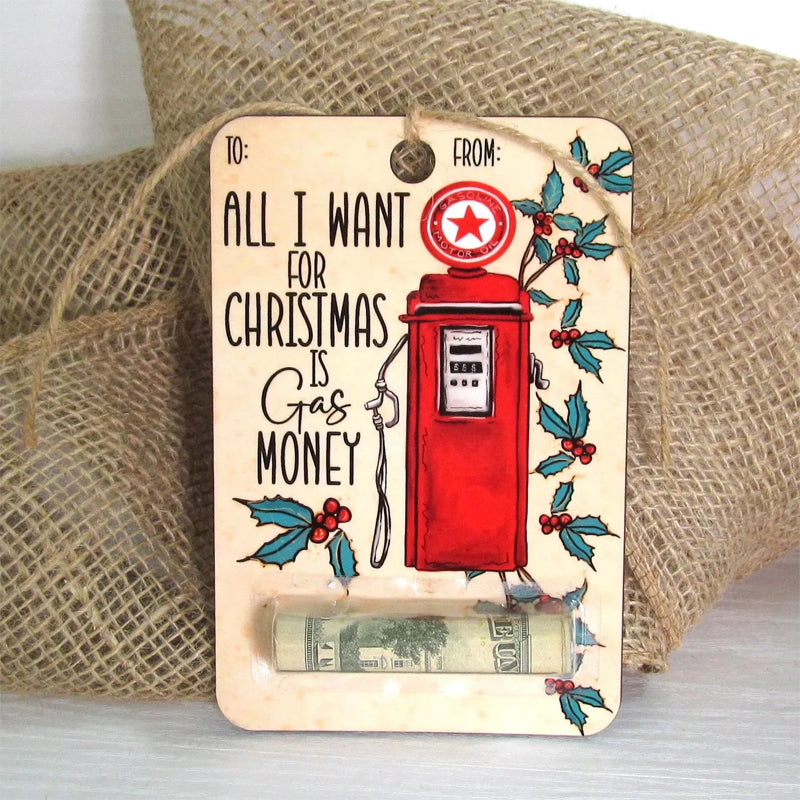 Lisslune | Santa Christmas money holder