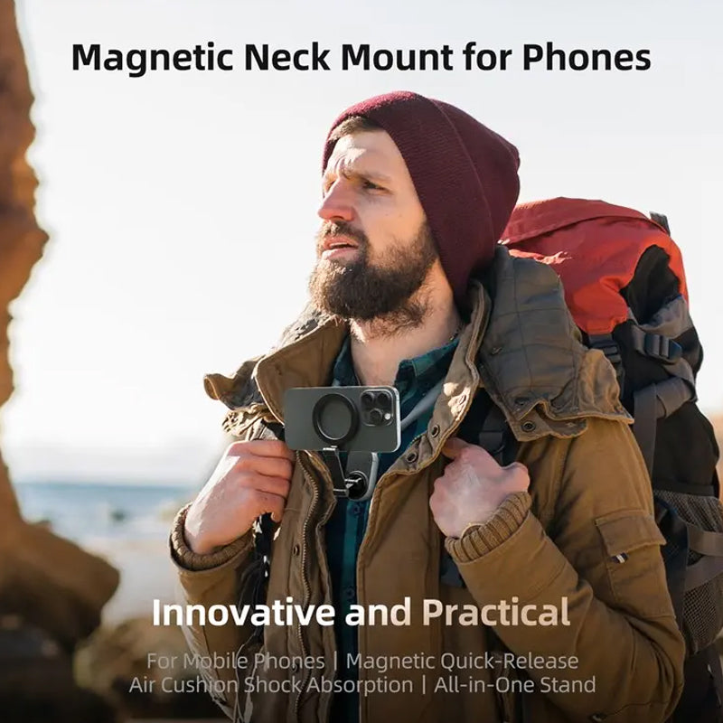 Lisslune | Magnetic Neck Mount for Phones