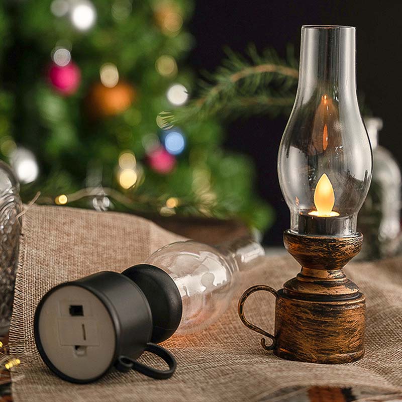 Lisslune | Electronic LED Vintage Oil Lamp