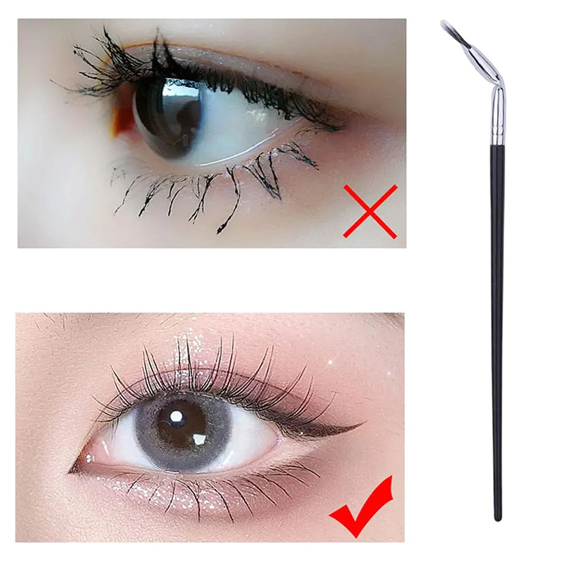 Lisslune | Angled mascara brush with wave cut
