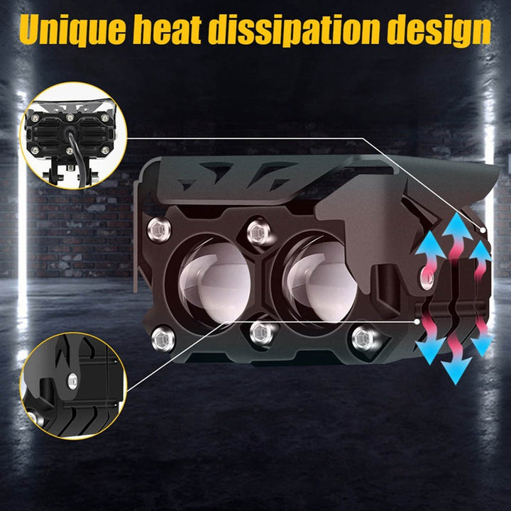 Lisslune | Motorcycle Ride LED Auxiliary Light