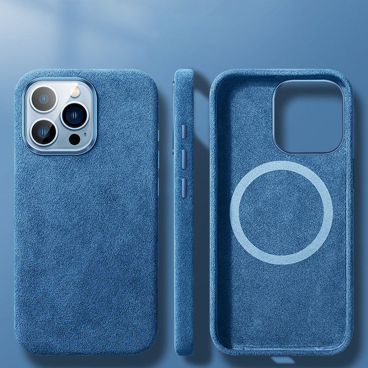 Lisslune | Italian Alcantara Magnetic Case for Iphone