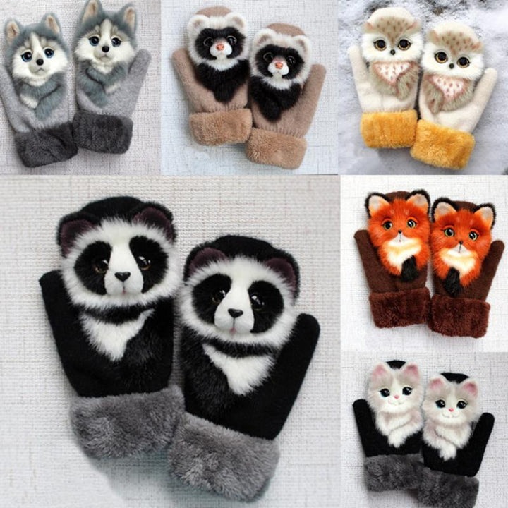 Lisslune | Cute Winter Animal Gloves