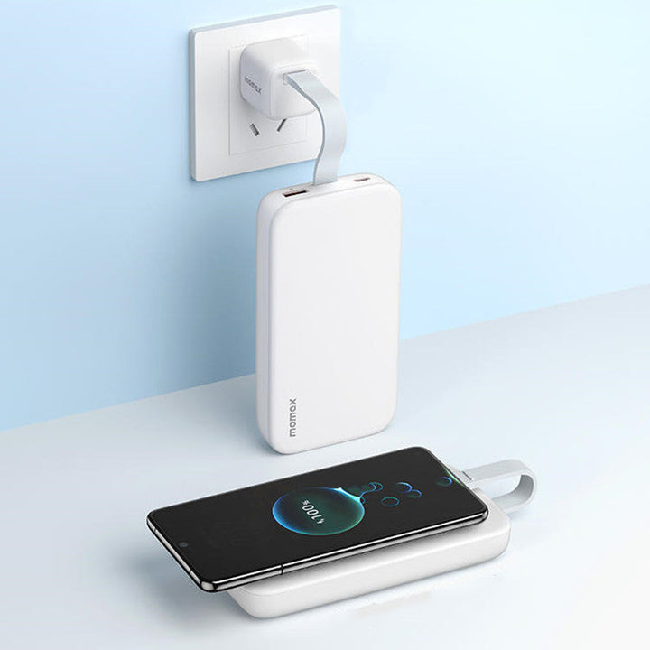 Lisslune | Built-In Cable Dual Port Fast Charging Power Bank