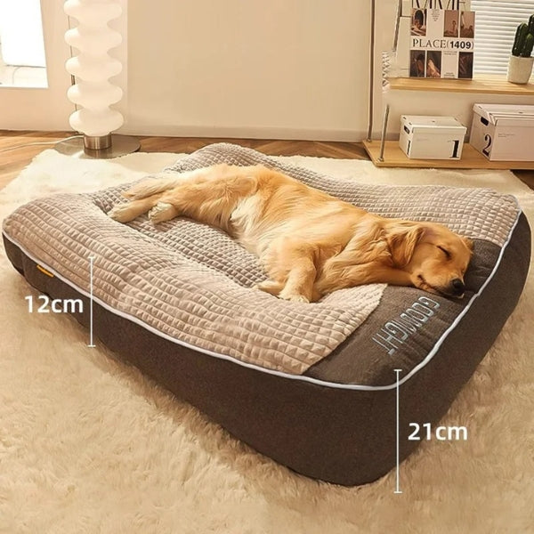 Lisslune | XXL Orthopedic Dog Mattress Bed with Removable Cover for Large Dogs