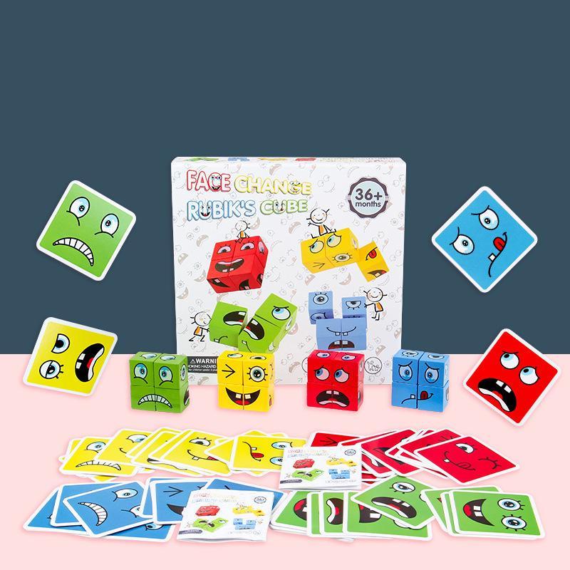 Lisslune | BlockiMix Wooden Puzzle Game – Colorful Educational Blocks for Toddlers and Preschoolers
