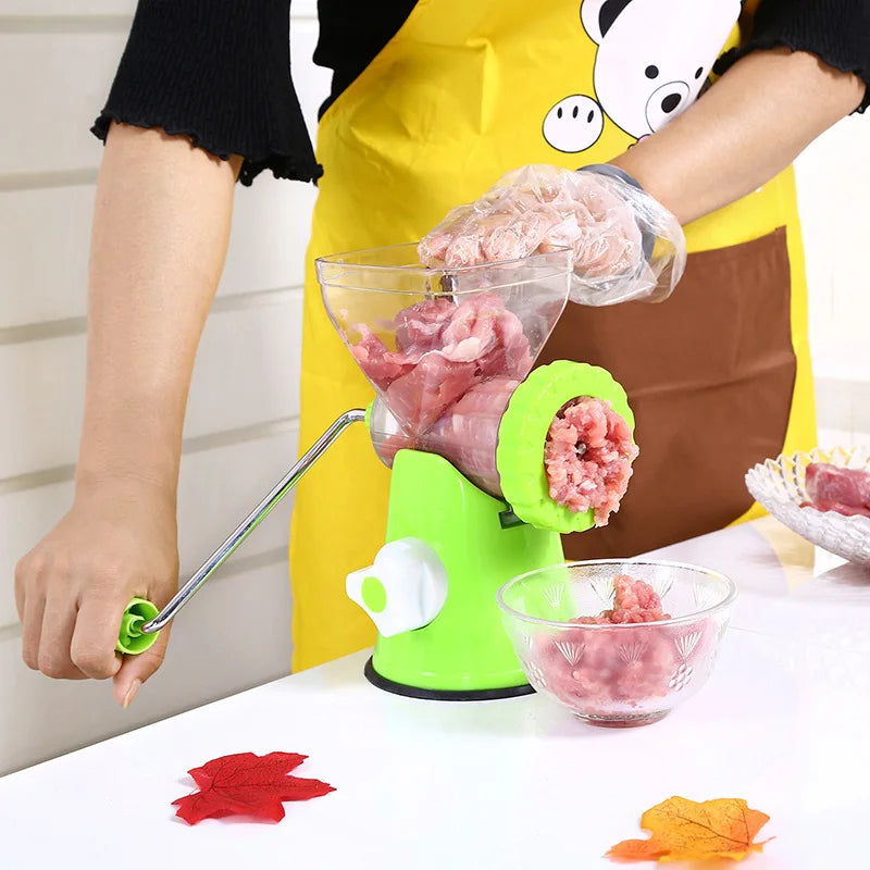 Lisslune | Homemade Manual Meat Grinder Mincer Machine