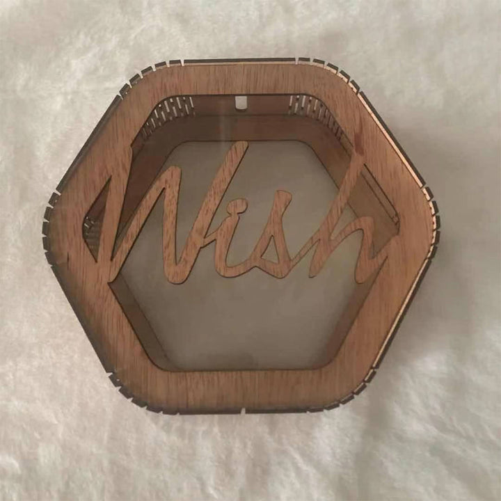 Lisslune | Personalized Wedding Card Hexagon Box