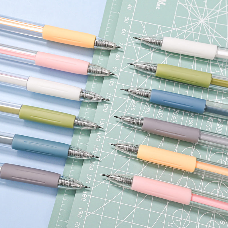 Lisslune | Morandi Cartoon Pattern Student Universal Knife Pen