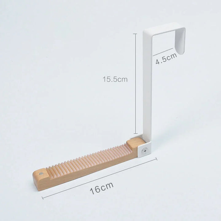 Lisslune | Foldable Wood Door Hooks