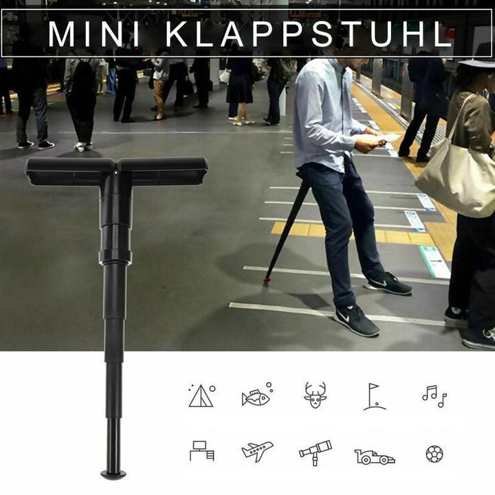 Lisslune | ZitZeker | Portable Folding Mini Chair for On-the-Go and Outdoor Activities