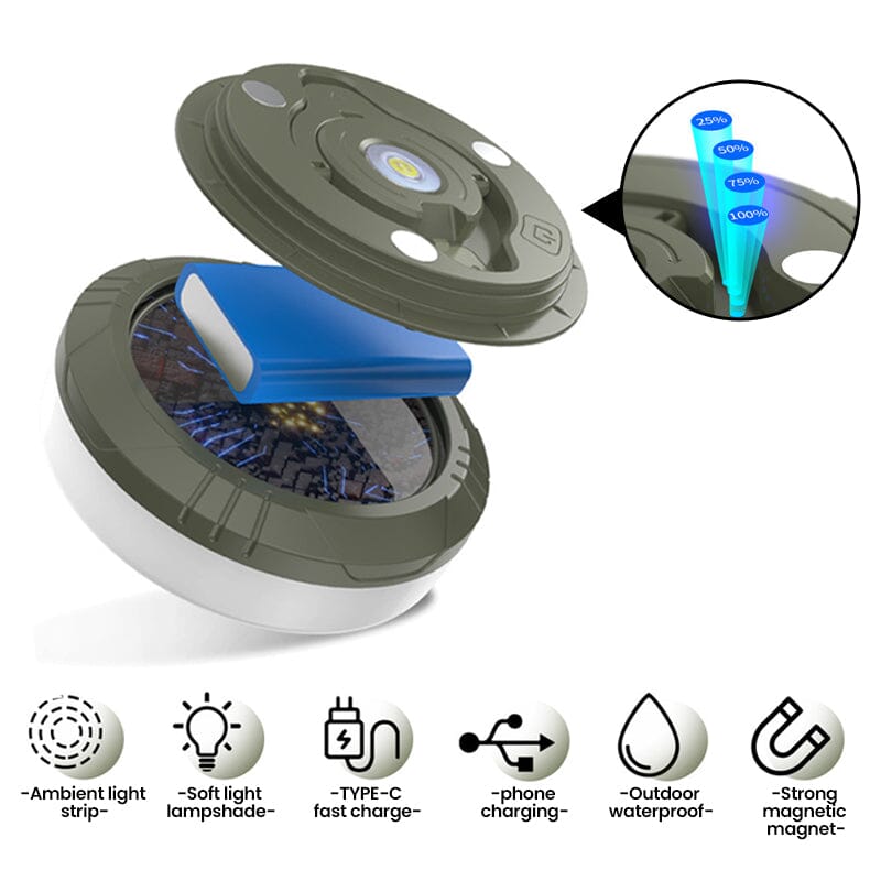 Lisslune | Outdoor waterproof portable storage fairy lights