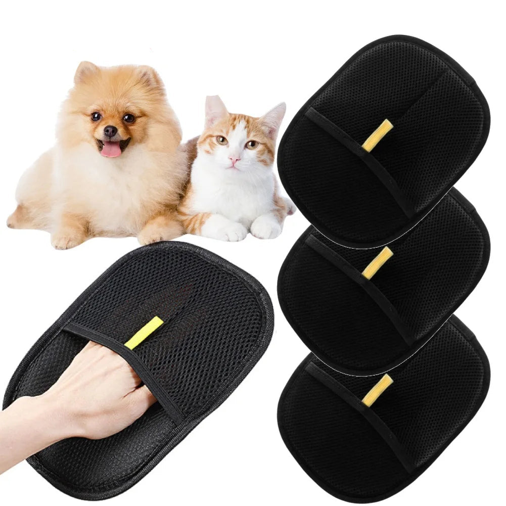 Lisslune | SoftFur Care Glove – 2-in-1 Hair Remover & Massage for Pets