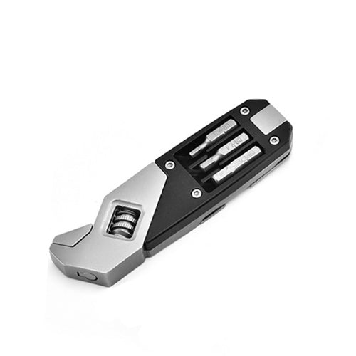 Lisslune | Multi-Function Portable Stainless Steel Adjustable and Foldable Allen Wrench With Screwdriver, for Everyday Use