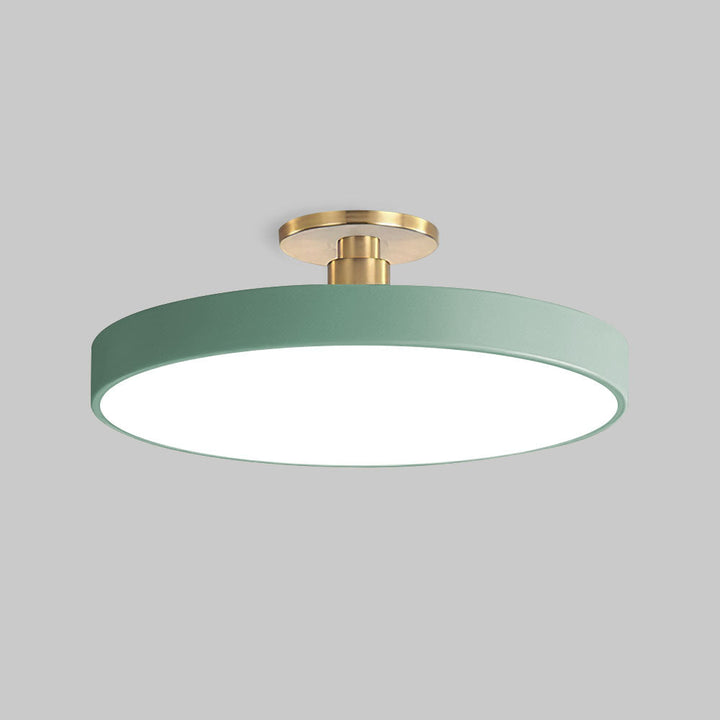 Lisslune | Modern LED Semi Flush Mount Ceiling Light | Energy-Saving. Durable Design for Hallway. Dining Room & Living Room