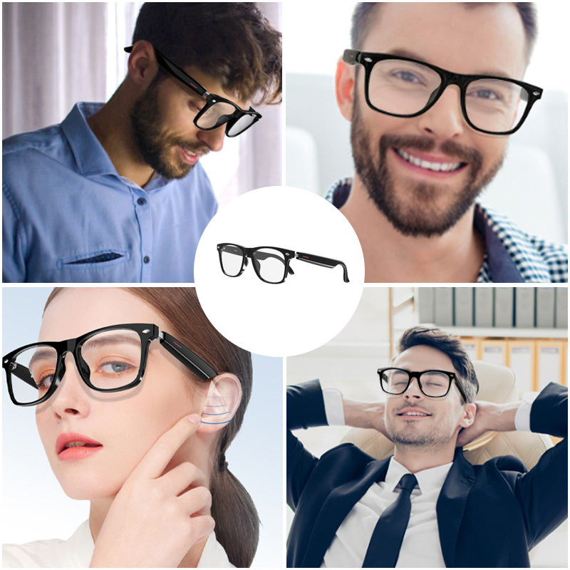 Lisslune | Wireless Headphones Anti-Blue Light Glasses