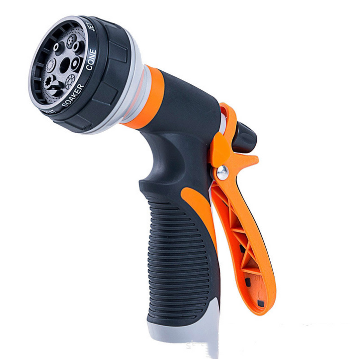 Lisslune | Multi-functional garden spray nozzle with 9 spray patterns – Ergonomic spray nozzle for garden irrigation