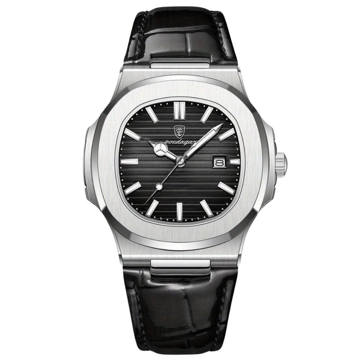 Lisslune | Men’s Stainless Steel Quartz Wristwatch with Date