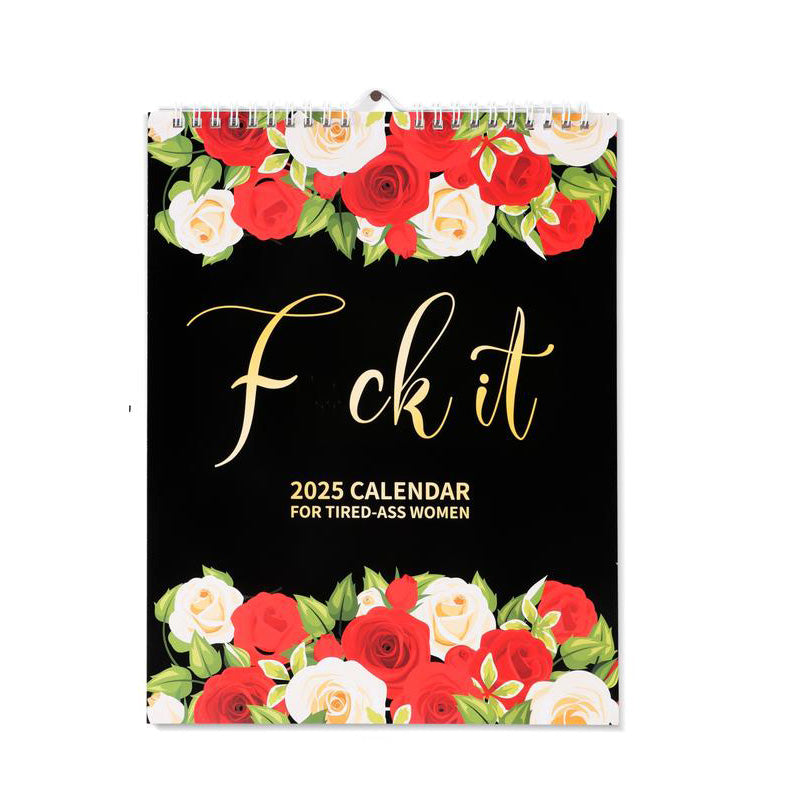 Lisslune | 2025 Calendar with Fun Quotes and Planner