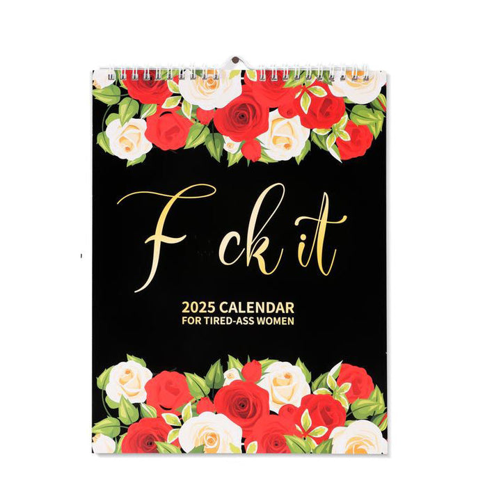Lisslune | 2025 Calendar with Fun Quotes and Planner