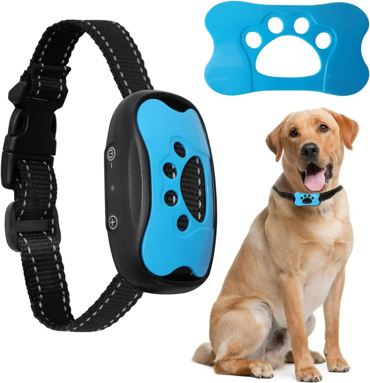 Lisslune | Anti-Bark Dog Collar – Stop Unwanted Barking with the BarkBuddy Vibration Training Collar for Dogs