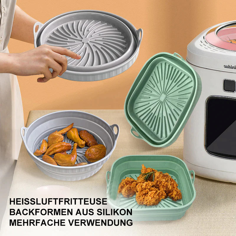 Lisslune | Hot air fryer grill pan made of silicone