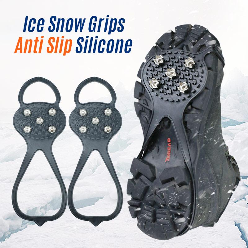 Lisslune | Traction Cleats Ice Snow Grippers Non-Slip Silicone