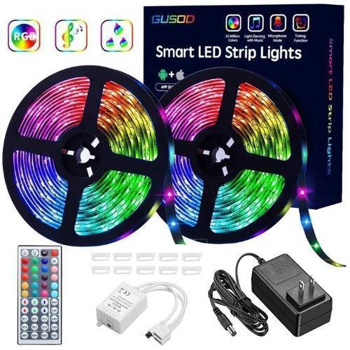 Lisslune | RGB LED light strip including remote control waterproof