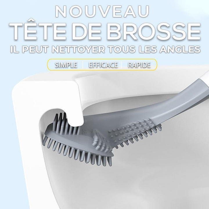 Lisslune | Long-handled Toilet Brush - Say goodbye to stains.