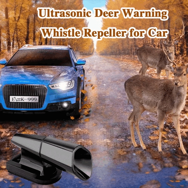 Lisslune | Ultrasonic deer warning signal whistle device for car