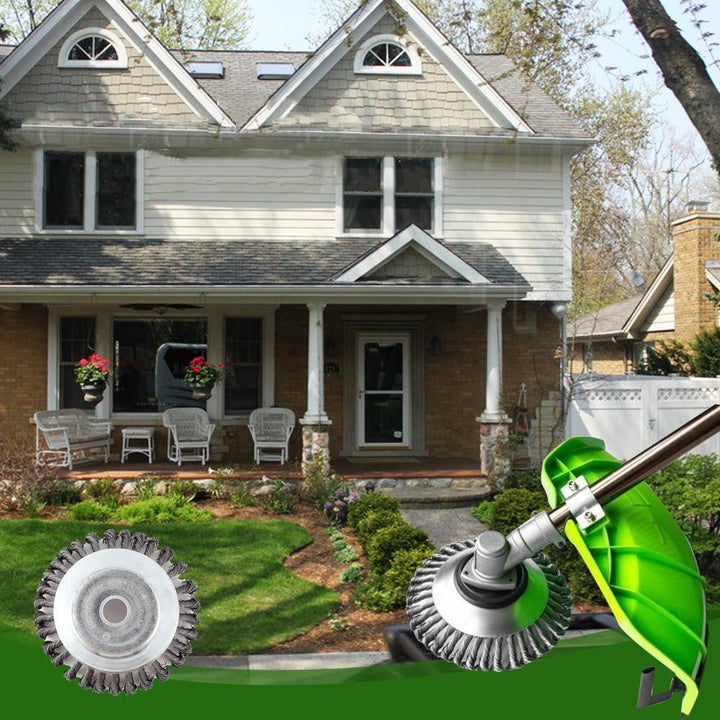 Lisslune | Weed brush for garden cleaner