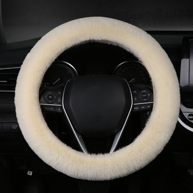 Lisslune | Universal Plush Steering Wheel Cover