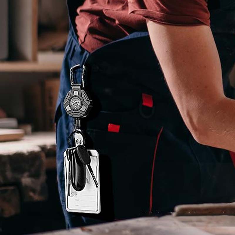 Lisslune | Heavy retractable keychain