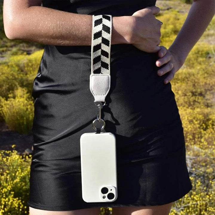 Lisslune | Phone strap with zipper pocket