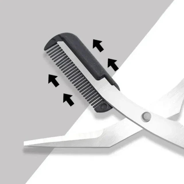 Lisslune | BrowPerfektor - Stainless Steel Eyebrow Scissors