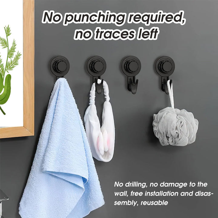 Lisslune | Rotatable suction cup hooks