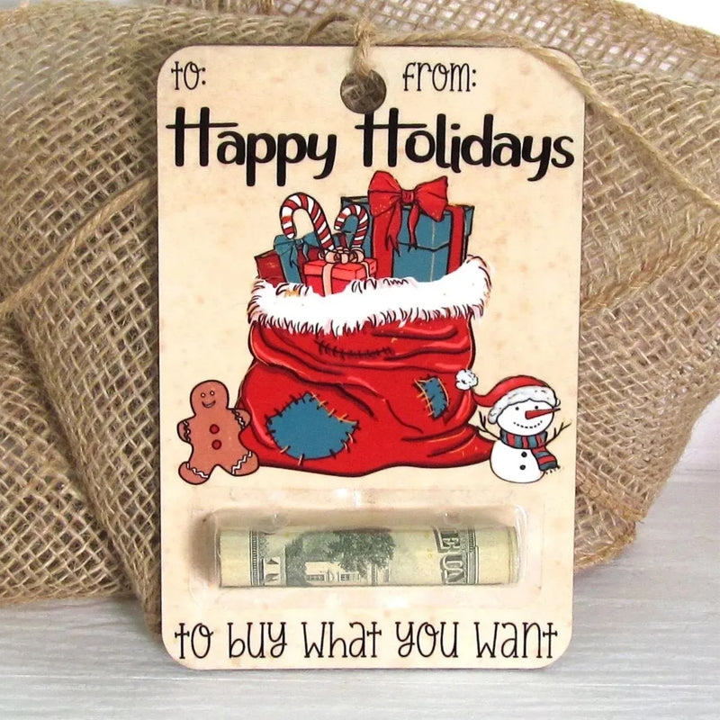 Lisslune | Santa Christmas money holder