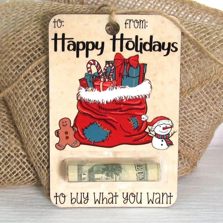 Lisslune | Santa Christmas money holder