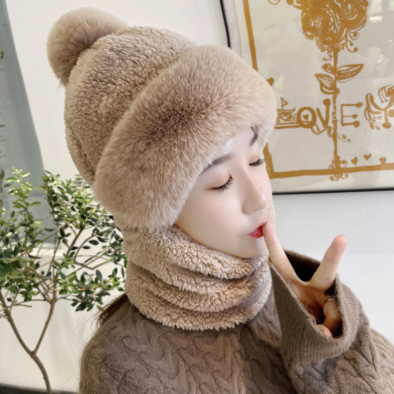 Lisslune | Mask scarf unique piece hat