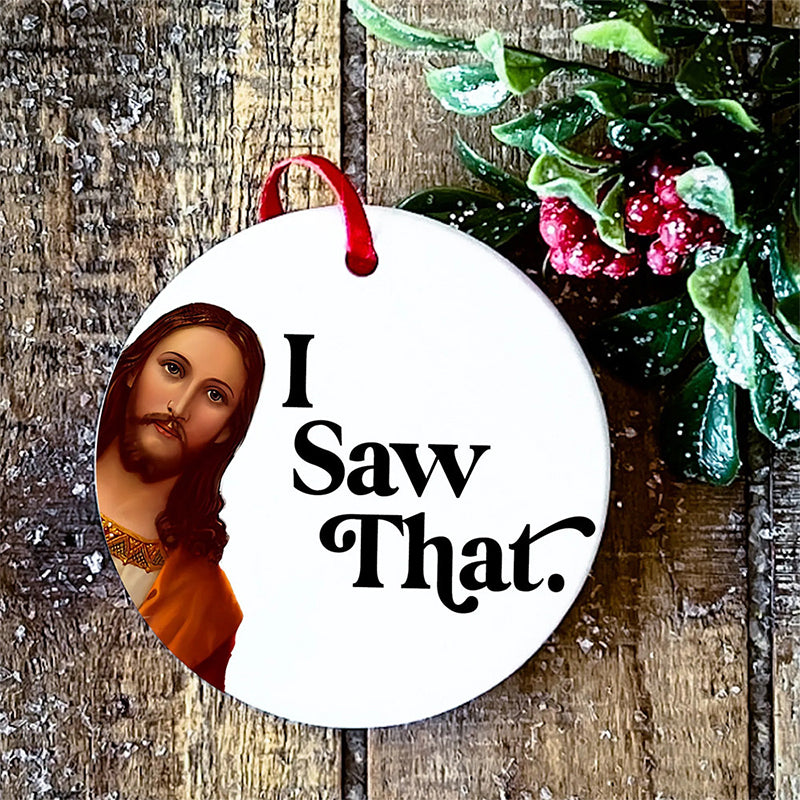 Lisslune | Funny Christmas tree ornament gift