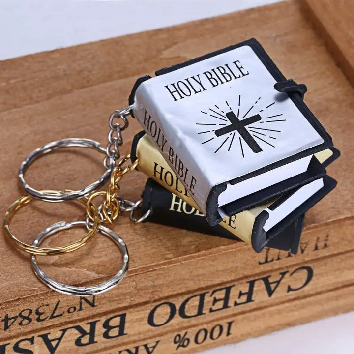 Lisslune | Mini Book Bible Keychain
