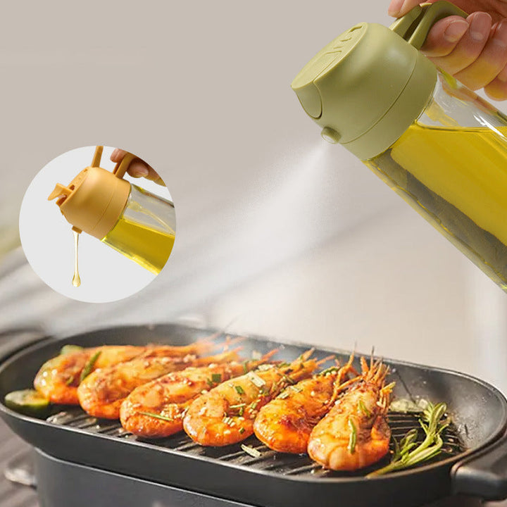 Lisslune | 2-in-1 multifunctional oil bottle