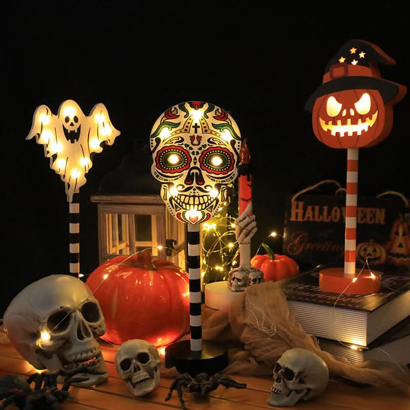 Lisslune | Solar-Powered LED Halloween Garden Lantern