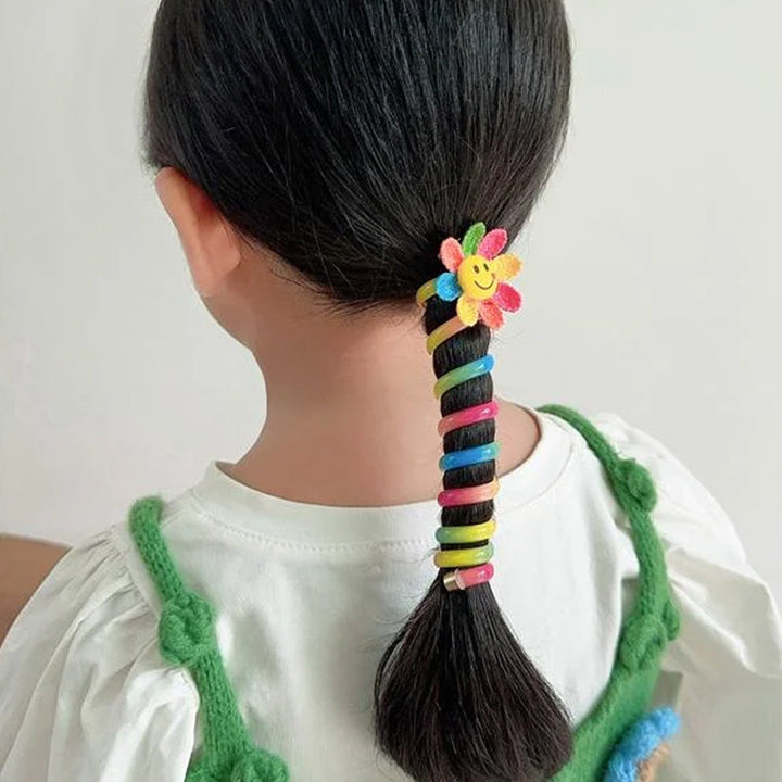 Lisslune | Colorful Telephone Cable Hair Ties