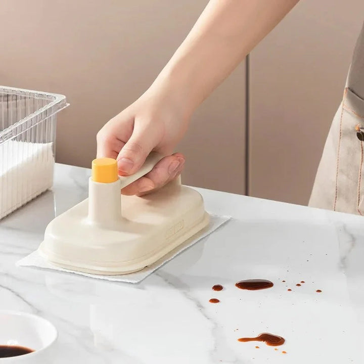 Lisslune | Kitchen cleaning brush & interchangeable disposable magic cloth