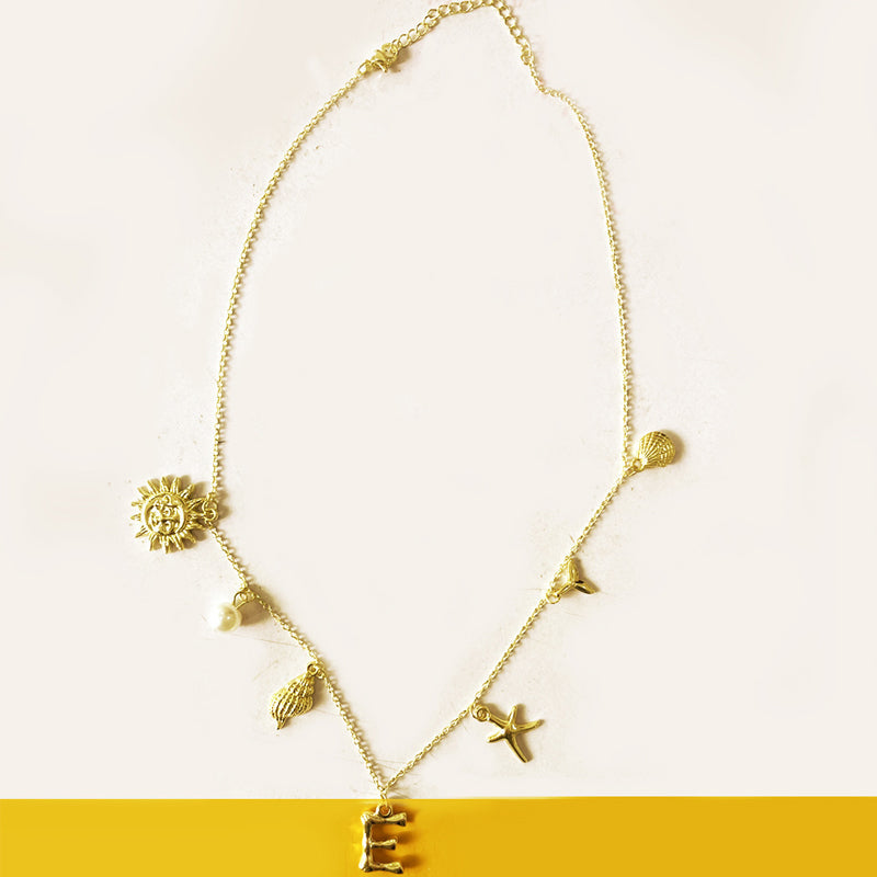 Lisslune | Ocean letter chain