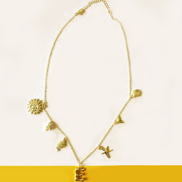Lisslune | Ocean letter chain