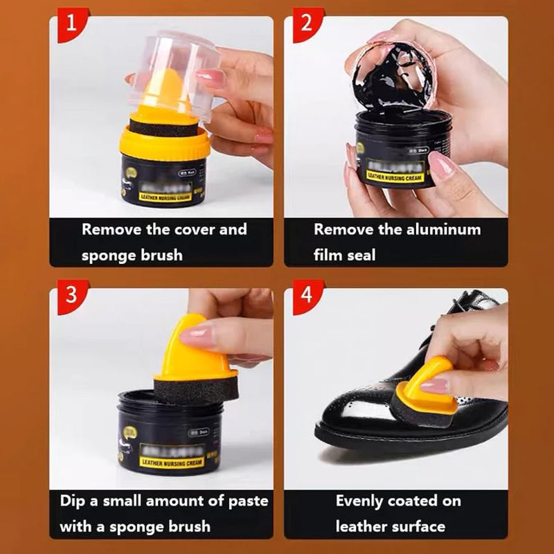 Lisslune | Leather Repair Cream Liquid Shoe Polish Protection